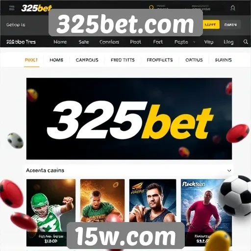Recursos e funcionalidades do 325bet.com