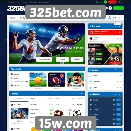 Facilidade de navegação no portal 325bet